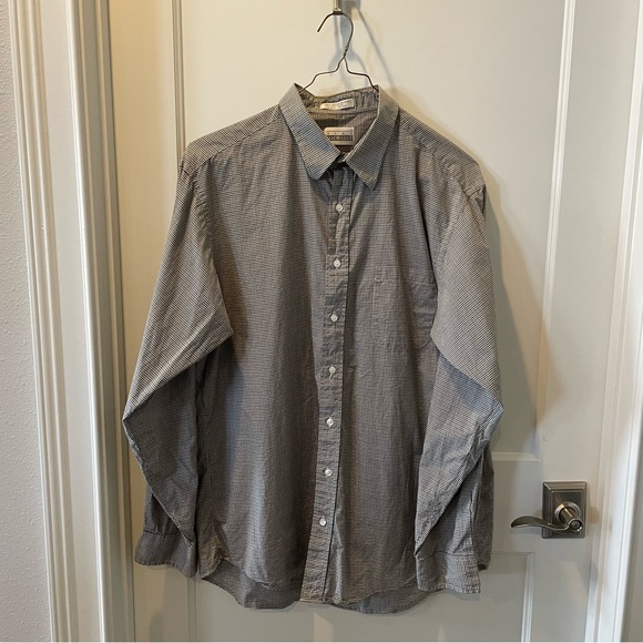 Barely Worn Alan Michaels Tall 17-36 Button Down Shirt - Picture 1 of 6